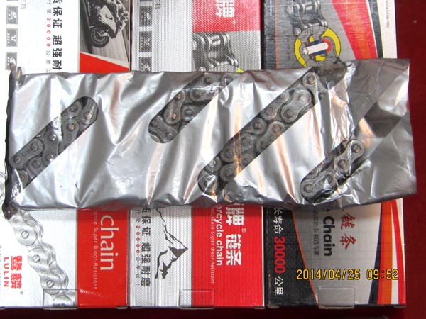 厚塑料袋链条包装