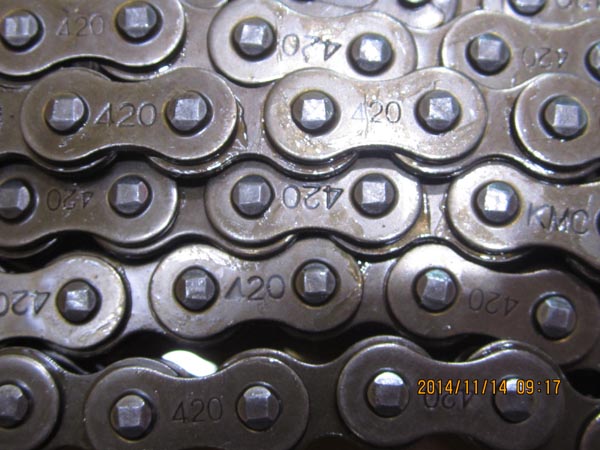420黄色链条